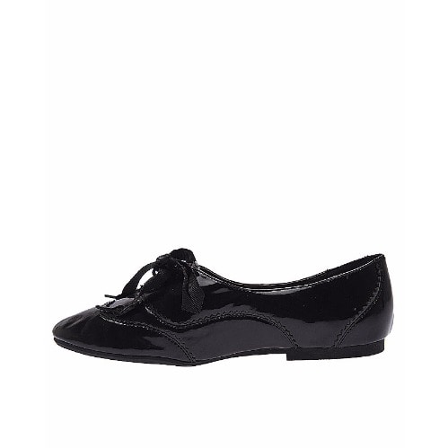 womens black lace up loafers
