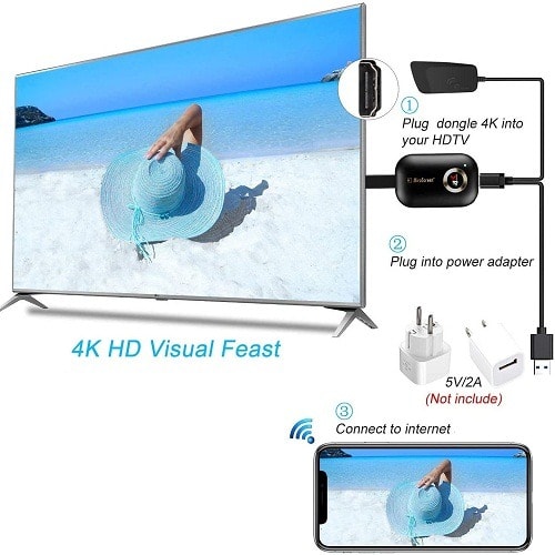 Mirascreen 5g 4k Wireless Display Dongle -G9 Plus | Konga Online Shopping