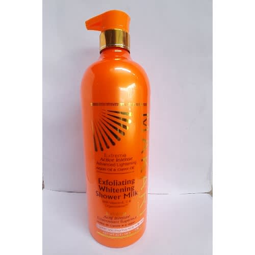 Makari Exfoliating Whitening Shower Milk With Vitamin E, C 1200ml Konga Online Shopping
