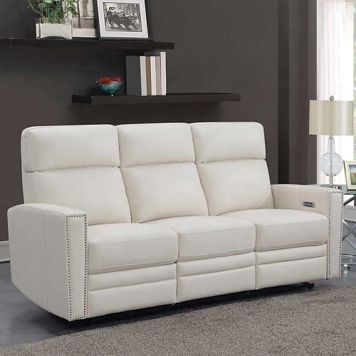 Altera leather power reclining sofa by pulaski deals