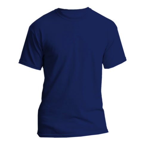 Unisex Round Neck T-shirt - Navy Blue | Konga Online Shopping