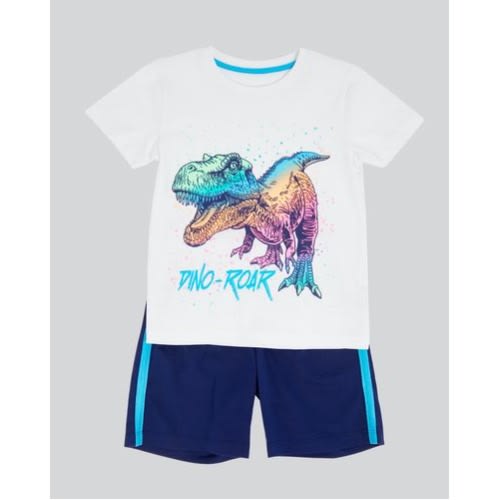 Short Pyjama Set- Blue/white | Konga Online Shopping
