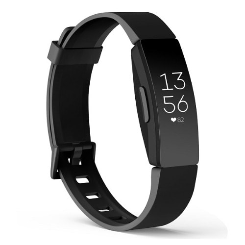 Replacement Strap For Fitbit Inspire 2 Fitness Tracker Black Large