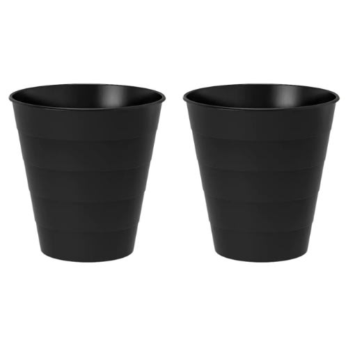 Ikea Fniss Waste Bin 10 Litre Black Konga Online Shopping