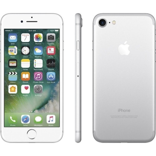 iphone 7 128gb silver and 30000 mah power bank