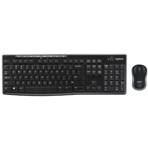Logitech Wireless Keyboard & Mouse With Long Range Mk270 Konga Online