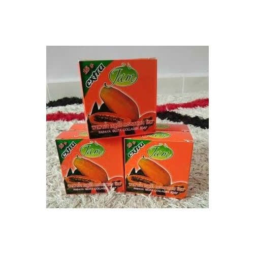 Jam Papaya Whitening Soap With Collagen 12pcs 15g Konga Online