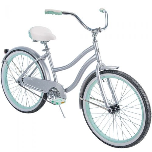 Huffy 24 Cranbrook Womens Comfort Cruiser Bike Silver Konga