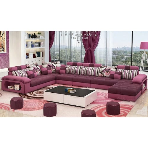 8 Seater Sectional Sofa Set, Multi Colored Sectional Sofas