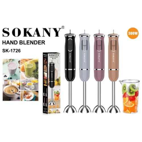 Sokany Electric Hand Stick Blender 300w Konga Online Shopping