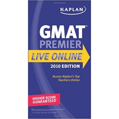 Kaplan GMAT 2010 Premier Live Online Kaplan Gmat Premier Live
