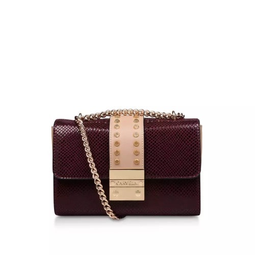croc print crossbody bag