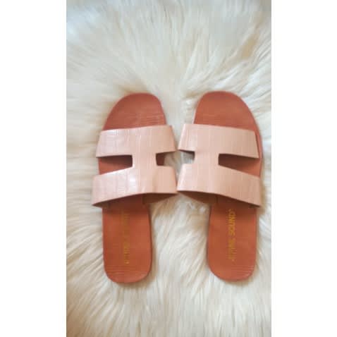 Fashion Slippers Nude Konga Online Shopping