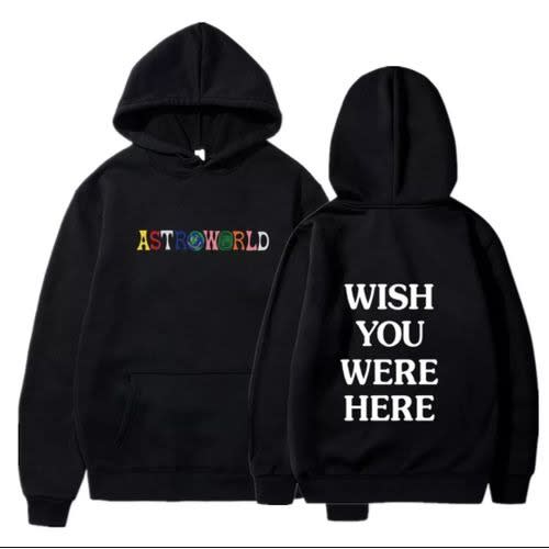 Astroworld best sale hoodie black