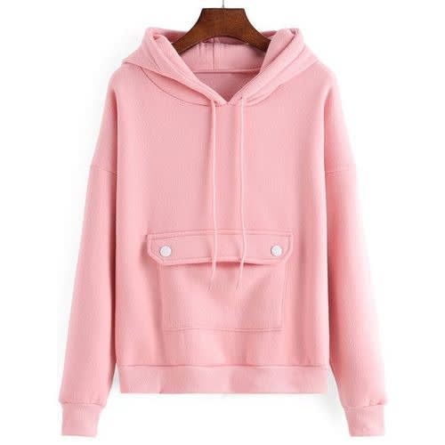 Plain Pink Hoodie | Konga Online Shopping