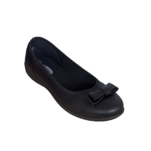 Girls flat sale school shoes