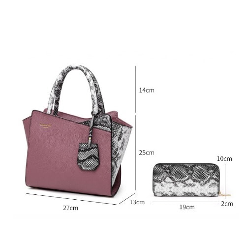 Richisworld Ladies Animal Skin Shoulder Bag With Mini Purse | Konga Online  Shopping