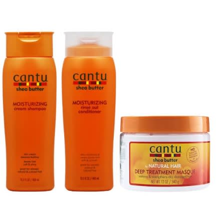 Cantu Shea Butter Shampoo Conditioner Deep Treatment Masque