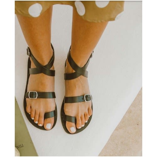 Quality leather 2025 sandals