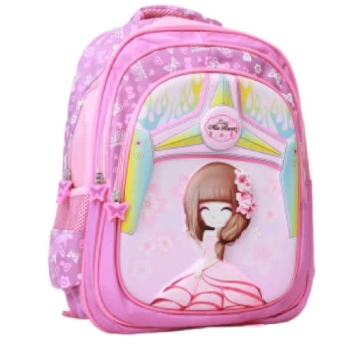 pink princess backpack