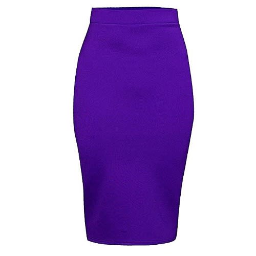 purple pencil dress