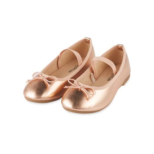 rose gold dress shoes for girls