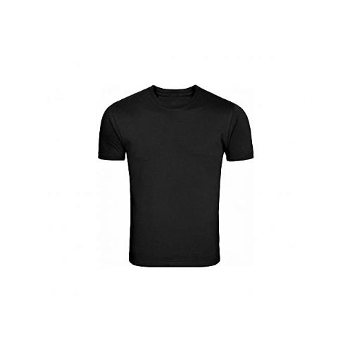 Adex Plain Black Round Neck Shirt | Konga Online Shopping