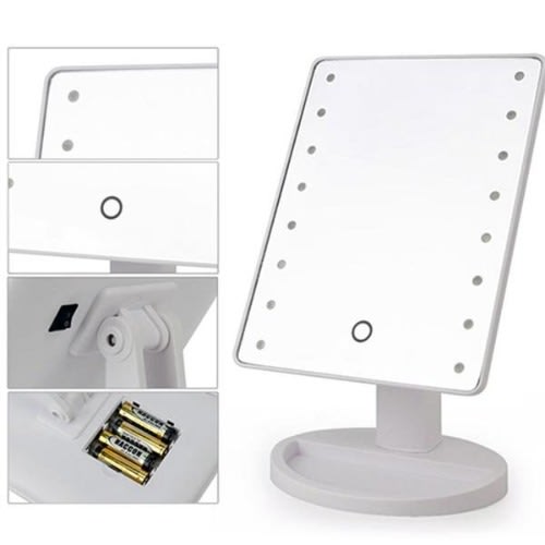 Large Makeup Mirror With Led Lights, Large Lighted Vanity Mirror