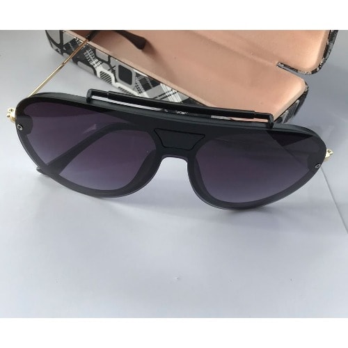 AA Men's All Black Round Sunglasses | Konga Online Shopping