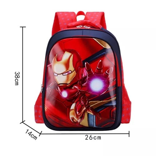 Iron man 2025 college bags