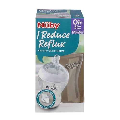 Nuby reduce hot sale reflux bottle