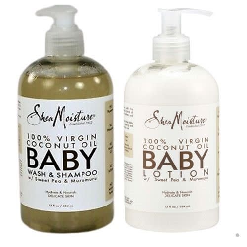 SheaMoisture Shea Moisture Baby Coconut Oil Lotion And Wash Set
