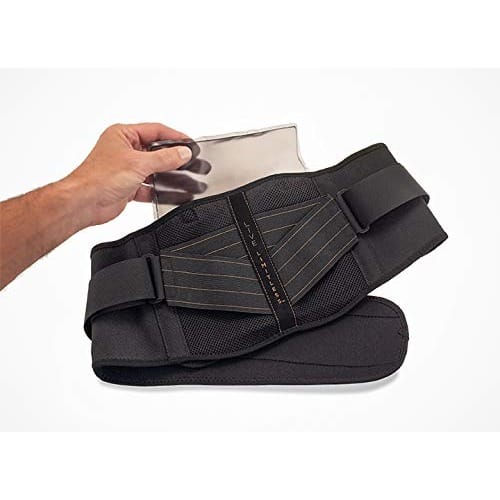 ABS Copper Fit Men's Rapid Relief Back Support Brace With Hot/cold