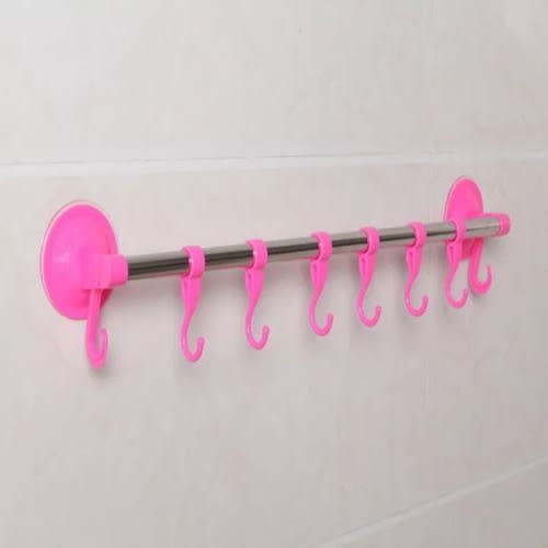 Bathroom Hanger - Pink.