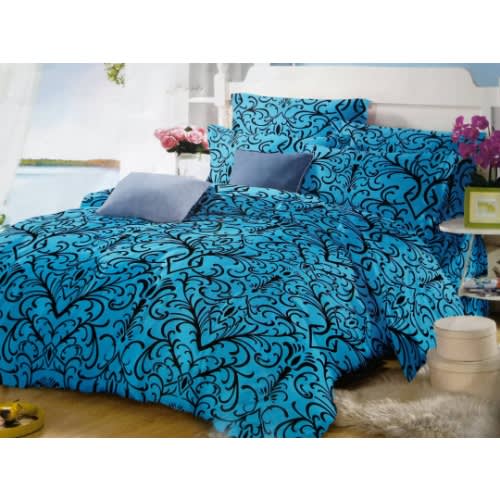 Multicolour Duvet Bedding Sets, Teal Blue Bedding Sets