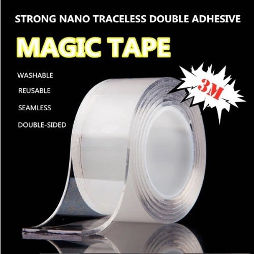 Happysome Nano tape Magic tape 20 cm Double-sided Tape Price in India - Buy  Happysome Nano tape Magic tape 20 cm Double-sided Tape online at