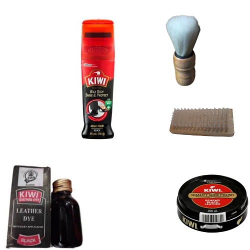 Kiwi black deals leather dye