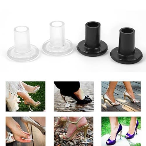 clear high heel protectors