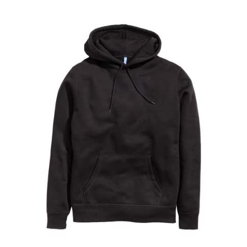 black hoodie sweater