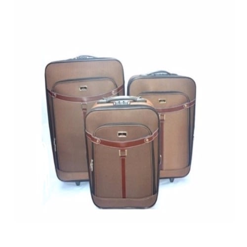 Swiss Polo Dual Wheels Traveling Boxes Set Of 3 Brown Konga Online Shopping