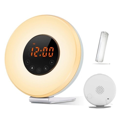 Nature Sounds Alarm Clock With Radio And Led Light Konga Nature Sounds Alarm Clock With Radio