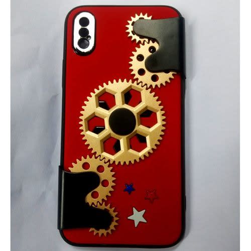 Rotative Design Back Case For Iphone X Red Konga Online Shopping