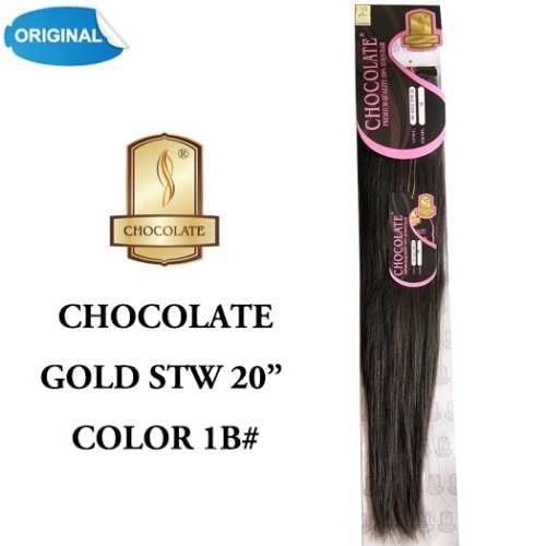 Chocolate 100 Human Hair Gold Stw 20 Konga Online Shopping