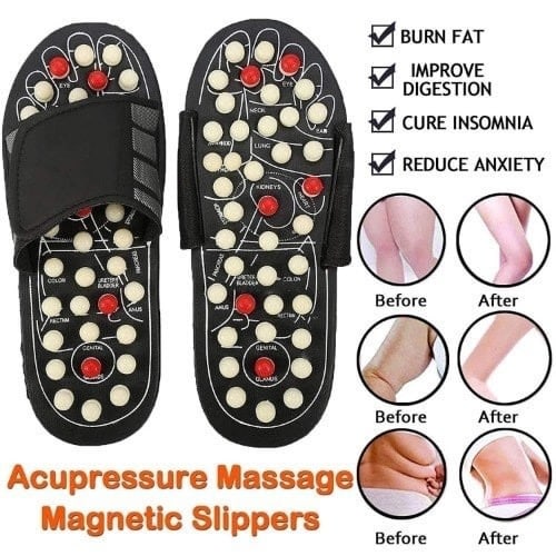 Slippers for foot hot sale massage