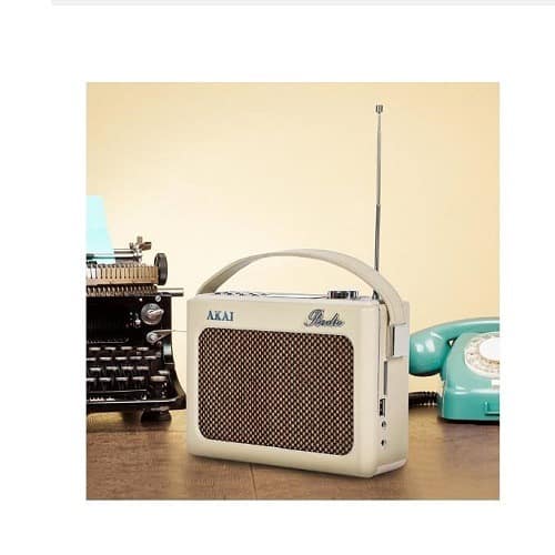 Akai Retro Bluetooth Wireless Dab Radio, Cream Konga Online Shopping