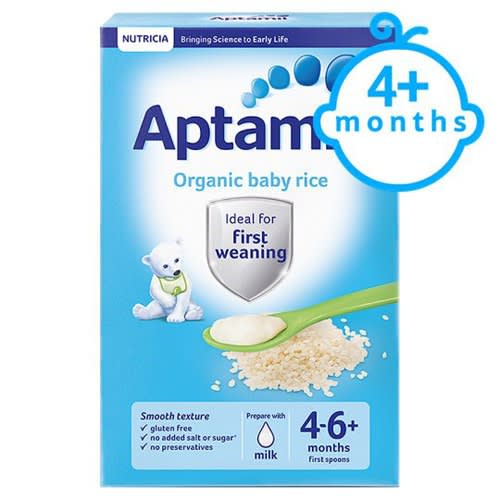 aptamil organic baby rice