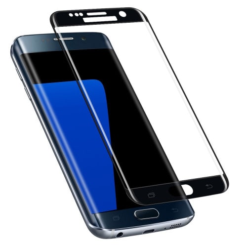capsule haak wenselijk Samsung Galaxy S7 Edge Tempered Glass Screen Protector Black | Konga Online  Shopping