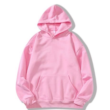 Men's Plain Hoodie Sweater - Pink | Konga Online Shopping