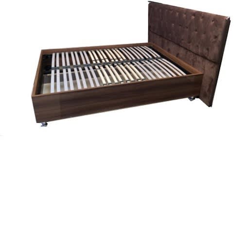 Florence Queen Size Bed With, Queen Bed Frame With Padded Headboard