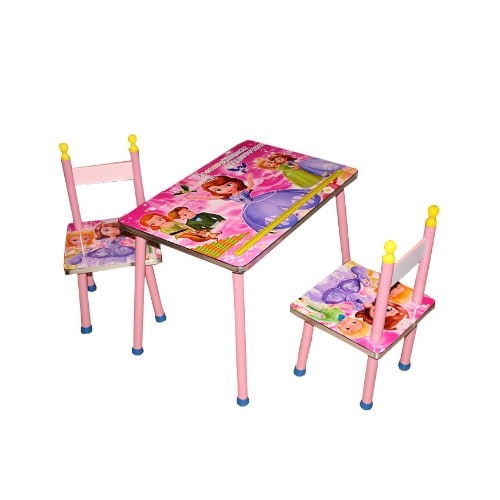 Universal Chef Sofia Princess Activity Table And 2 Chairs Set